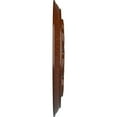 thumbnail image 4 of Ekena Millwork 25 1/4"OD x 4"ID x 2"P Spiral Ceiling Medallion (Fits Canopies up to 4"), Hand-Painted Burnished Mahogany Crackle, 4 of 6