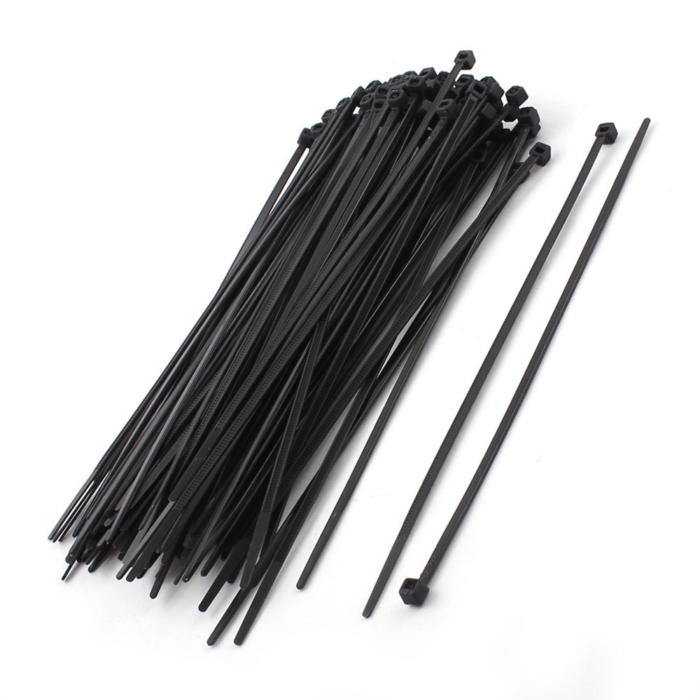Unique Bargains 100 Pcs 2.8mm Width 150mm Long Packing String Zip Tie
