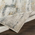 thumbnail image 5 of Hauteloom Lurnea Living Room, Bedroom Area Rug - Modern - Gray, Blue - 7'10" x 10'3", 5 of 19