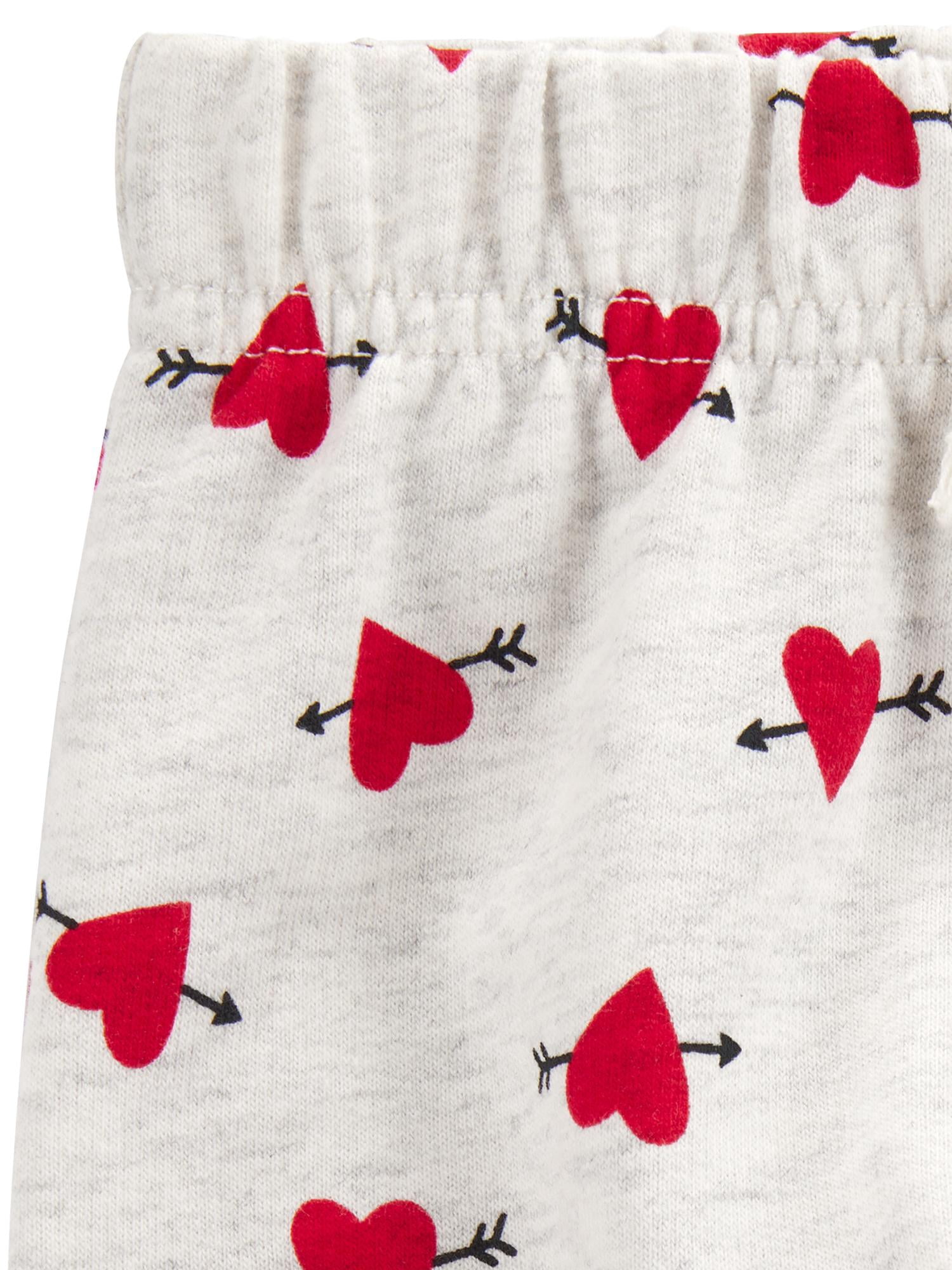 Carter's Child of Mine Baby Unisex Valentine's Outfit Set, 2-Piece, Sizes Newborn-12 Months