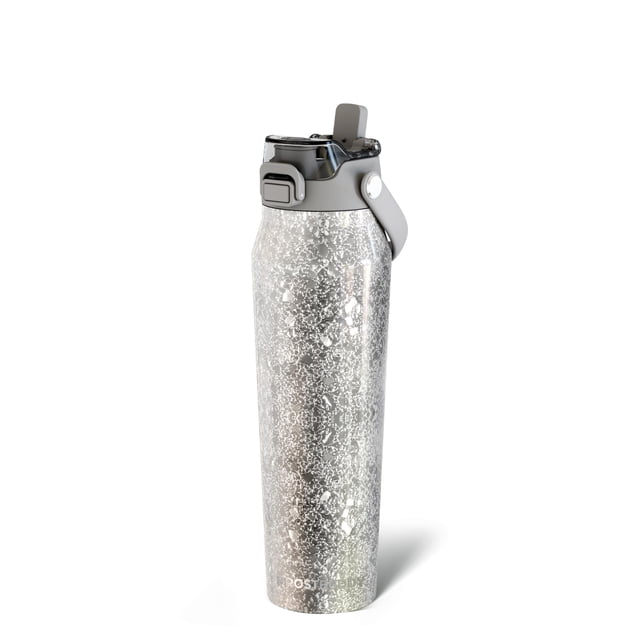 Frost Buddy Botella De Agua Aislada De 32 Oz Con Pajita Y Tapa Para Chupete | Acero Inoxidable A Prueba De Fugas | Frío Las 24 Horas | Portavasos A Prueba De Sudor | Ideal Para Gimnasio, Viajes, Depor
