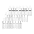 thumbnail image 2 of 20 botellas cuentagotas de vidrio con cuentagotas de vidrio, botellas de viaje para esenciales Plata 3ml Yuyangstore Frascos cuentagotas, 2 of 6