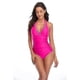 thumbnail image 3 of Traje de baño de una pieza para mujer con control de abdomen y cuello en V s202412247785, 3 of 5