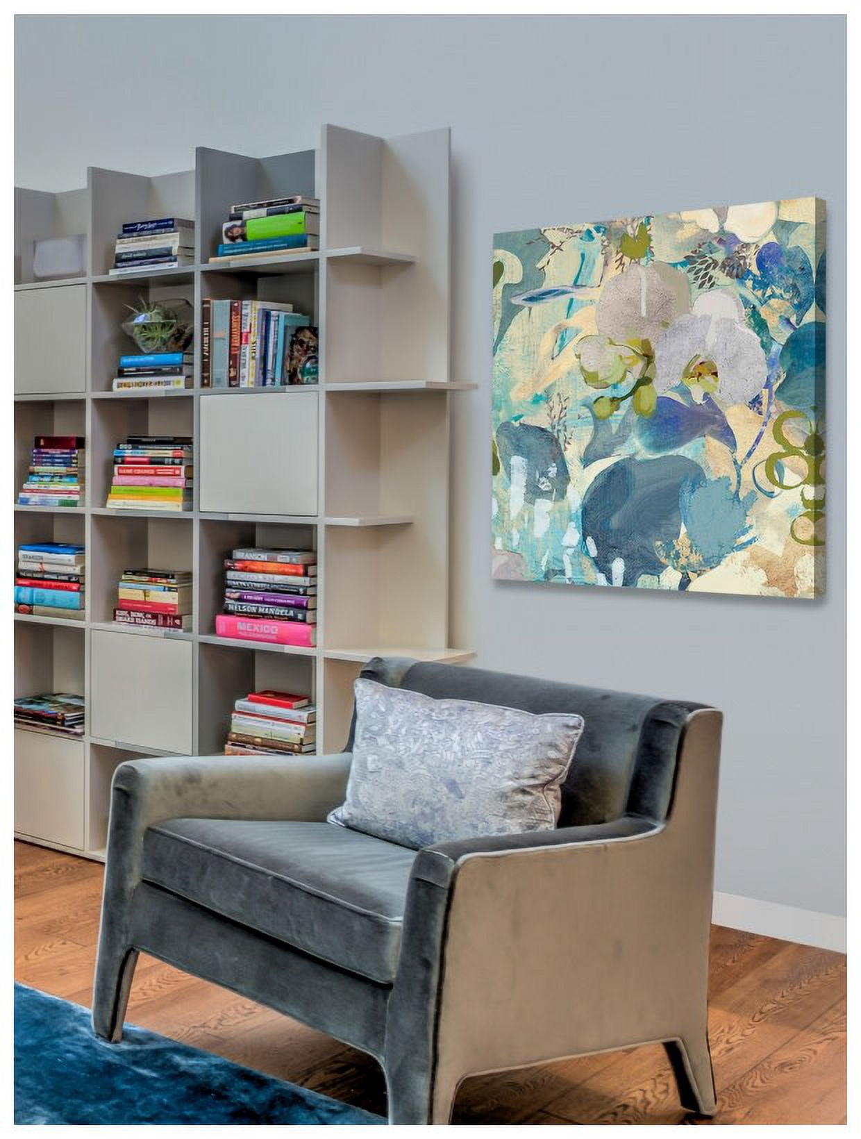 "Caressing the Shore" Painting Print on Wrapped Canvas