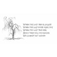 thumbnail image 3 of CafePress - When The Last Tree Dies T Shirt - Men's Classic Cotton T-Shirts, 3 of 3