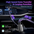 thumbnail image 4 of Cable de carga Firsting de 240 W, 4 en 1, USB a USB C, carga rápida, 4 of 6