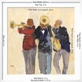 thumbnail image 5 of Art.com Jazz Trio II Art Print by Samuel Dixon, White Frame Wall Art, 29" x 29", 5 of 5