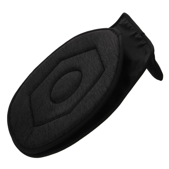 BESTONZON Thickened Swivel Seat Cushion for Car Black Rotating Pad for Adults and Seniors