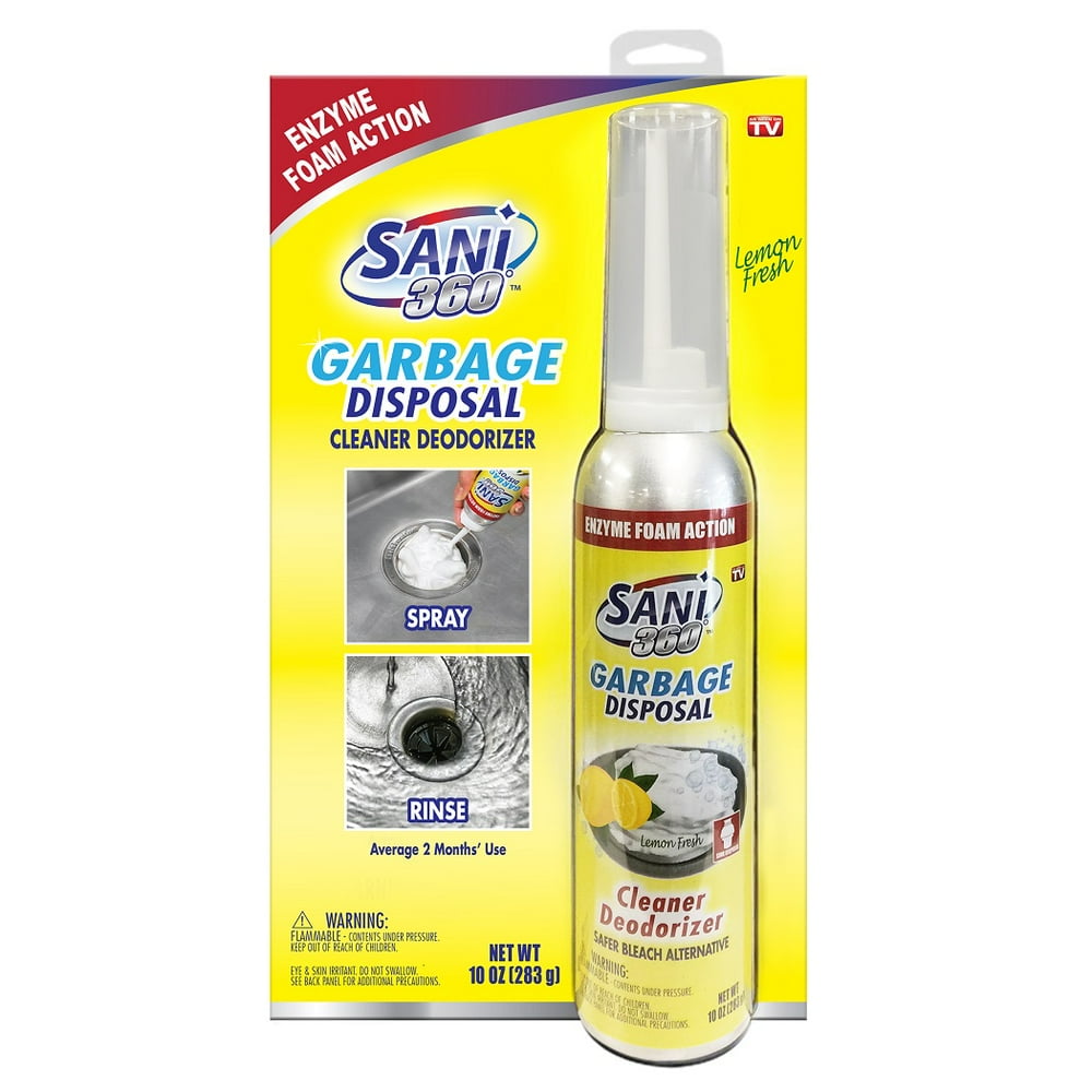 As Seen On TV Sani 360 Lemon Garbage Disposal Cleaner