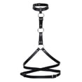 thumbnail image 4 of Arnés de material cuero PU para Mujer, Cinturón de cinturo , Correas Góticas para El Cuerpo, Ropa para Discoteca BLESIY Correas del cuerpo del arnés sexy, 4 of 8