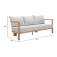 thumbnail image 3 of Leto Outdoor Collection Sofa Gray, 3 of 4