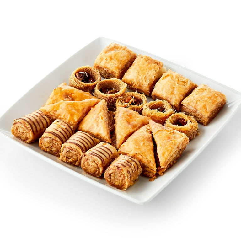 Marketside Baklava, Crispy Baked Phyllo with Cashew and Pistachio Nuts, 14.1 oz