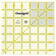 Omnigrid 6.5" Ruler with Grid, Square Quilter's Ruler