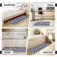 thumbnail image 6 of Yiaed Flowers Kitchen Rugs Sets of 2 Kitchen Mats Cushioned Anti Fatigue Kitchen Rug Tapetes Para Cocina for Sink,Laundry Room, 6 of 6