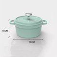 thumbnail image 2 of 20cm/24cm Ceramic Enamel Pot Household Soup Casserole Gas Induction Cooker Non-stick Cast Iron Pot Enamel Cooking Pot, 2 of 5