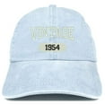 thumbnail image 1 of Trendy Apparel Shop Vintage 1954 Embroidered 64th Birthday Soft Crown Washed Cotton Cap, 1 of 2