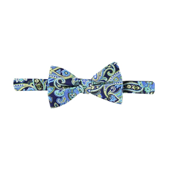 Etiquetas Weekly Mens Colorful Self-atado Pajarita, Azul, Talla Única