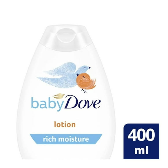 Loción corporal Baby Dove rich moisture piel sensible 400 ml