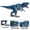 C, variant on SDJMa Dinosaur Toy Tyrannosaurus Rex, Realistic Dinosaur Figure T-Rex Plastic Educational Prehistoric Animal Dinosaur Figurines for Kids Toddlers