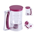 thumbnail image 3 of <p>Baking Tool, Pancake Batter Dispenser Clear Calibration Clean And Durable Transparent Chamber Easy To View Remained Content  For Kitchen Baking Tool</p>, 3 of 7