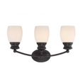 thumbnail image 1 of Savoy House Elise 3 Light Bath Bar in English Bronze, 1 of 6