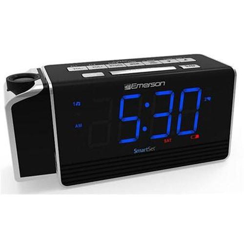 Emerson SmartSet Alarm Clock Radio USB port for iPhone/iPad/iPod/Android and 