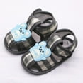 thumbnail image 5 of Newborn Baby Girl Shoes Comfortable Soft Sole Cartoon Pattern Hollow Sandals Casual Cotton Shoes Toddler First Walkers, 5 of 6