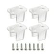 thumbnail image 1 of Unique Bargains LED Neon Mounting Clips Fixing Clamps Holder Fit 6mm to 7mm Silicone LED Neon Strip Lighting Clear 30 Pack, 1 of 5