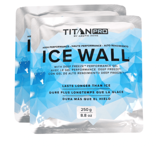 Titan PRO Expandable Lunch Box with Ice Walls & Bento Box Leak Proof 8.45QT Insulated Cooler Bag Keeps Food Cold 6 Hours Arctic Zone - BLUE
