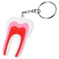 thumbnail image 4 of 8pcs Tooth Shape Key Rings Creative Tooth Key Pendant Handbag Ring Pendant, 4 of 8