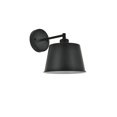 thumbnail image 4 of Living District Nota Midcentury Modern Black 1 Light E26 Wall Sconce, 4 of 4