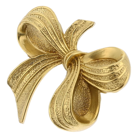 ELAYARD Brass Cabinet Knob in Golden , Decorative Hardware for Dressers, Cabinets, and Furniture Handles