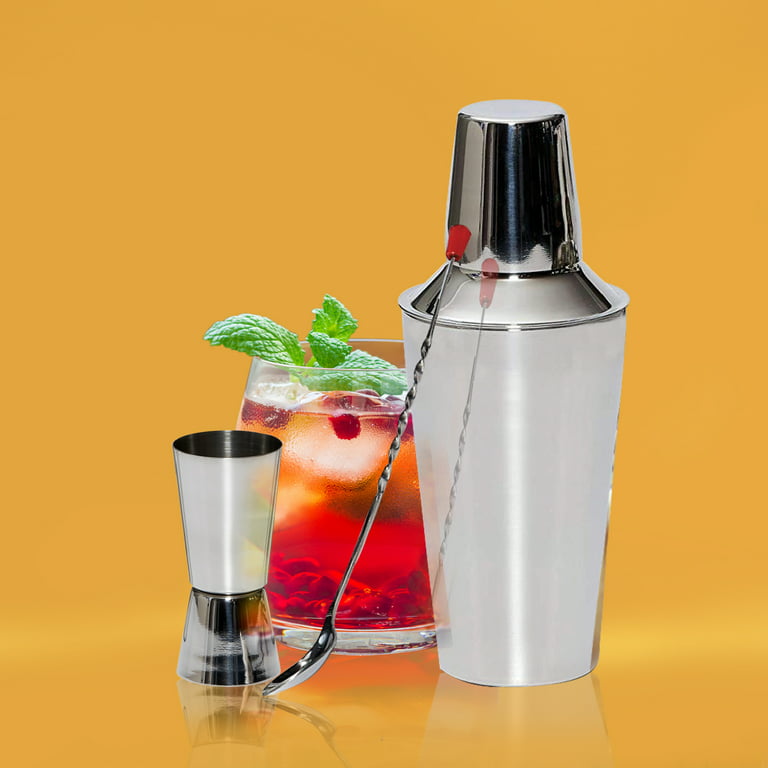Plastic Cocktail Shaker 34 Oz Drink Shaker Set Double Measuring Jigger Clear  Bottle Tea Drink Mixer Cocktail Cup for Bar Party - AliExpress
