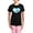 With Pink Camo Pant, variant on - Panda Balloon Women's Dark Pajamas - Women's Short Sleeve Print T-Shirt and Pants Dark Cotton Pajama Set