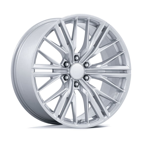 24x10 Performance Replicas PR227 Gloss Silver Wheel 6x5.5 (24mm)