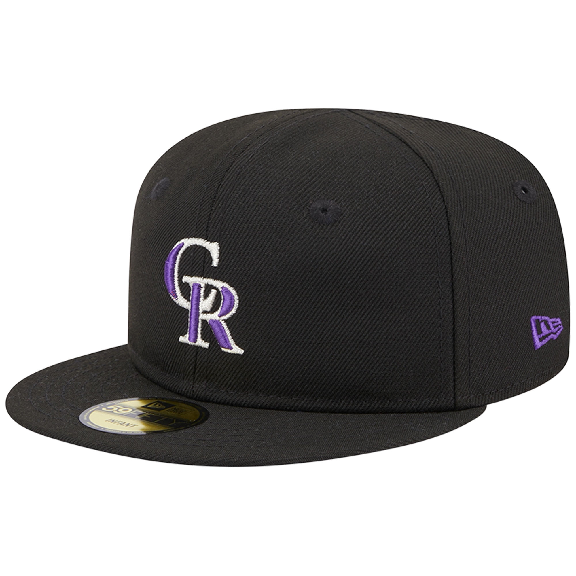 Infant New Era Black Colorado Rockies My First 59FIFTY Fitted Hat