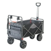 Macsports Foldable Portable Push-Pull Wagon Cart