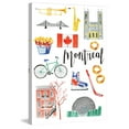 thumbnail image 3 of Marmont Hill "Montreal Icons" by Molly Rosner Painting Print on Wrapped Canvas, 3 of 5