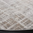 thumbnail image 3 of Safavieh Mila Mildred Distressed Polyester Area Rug, Beige/Ivory Gray, 6'7" x 6'7" Round, 3 of 10