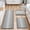 Gray, variant on Ileading Chenille Bathroom Rugs Sets 4 Piece, Super Absorbent Non Slip Washable Bath Mat and U-Shaped Contour Toilet Rug Set for Tub Shower Floor Carpet