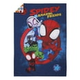 thumbnail image 6 of Marvel Spidey Let's Swing Blue 3-PC Toddler Bedding, Comforter, Sheet, Pillowcase, Toddler Boy, 6 of 10