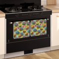 thumbnail image 3 of 2 Pcs Pioneer Flower Floral Print Pattern Kitchen Towels, Funny Microfiber Dish Towel Set, 18" X 26" Tea Towels, 3 of 6