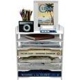 thumbnail image 3 of Natwind Office Paper Organizer for Desk Desktop Letter Tray & A4 Paper Holder Document Storage Rack for Home Office 7-Tier, 3 of 8
