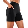 thumbnail image 1 of Shorts Biker Mujer CRZ YOGA Cintura Alta con Bolsillos 15 cm, 1 of 7
