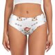 thumbnail image 1 of Balery Corgi With Santa Claus Hat Ropa Interior de Algodón para Mujer con Dibujo – Braguitas Cómodas y Elásticas, Estilo Clásico-Medium, 1 of 6