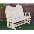 thumbnail image 2 of 64" Treated Pine Curveback Glider, 2 of 3