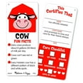 thumbnail image 4 of Melissa & Doug Cuddle Cow Jumbo Plush Stuffed Animal with Activity Card, 4 of 5