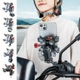 thumbnail image 2 of Universal Motorcycle Phone Mount, Shake-Proof Navigation Holder with 360 Rotation & Wireless Charging Capability for Bicycles, Scooters, and Electric Vehicles, 2 of 8