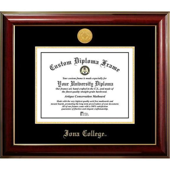 Iona College Classic Diploma Frame