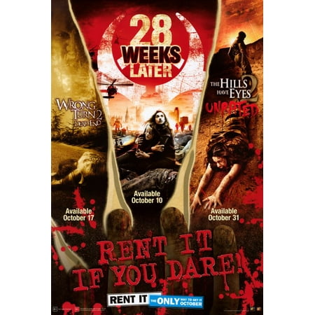 Wrong Turn 2 Dead End Movie Poster Style A 27 X 40 2007